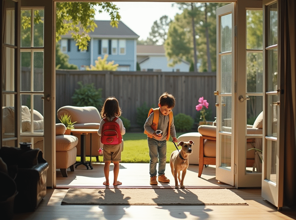 temporary housing for displaced families Atlanta